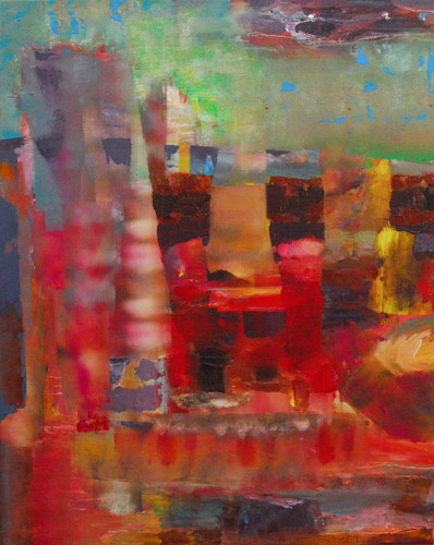 Ohne Titel I, 75 x 60 cm, Acryl auf LW, 2013
